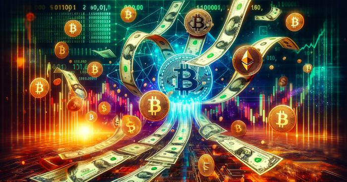 Cash flows into cryptocurrency investment products will grow 170% in 2023 to reach $2.2 billion