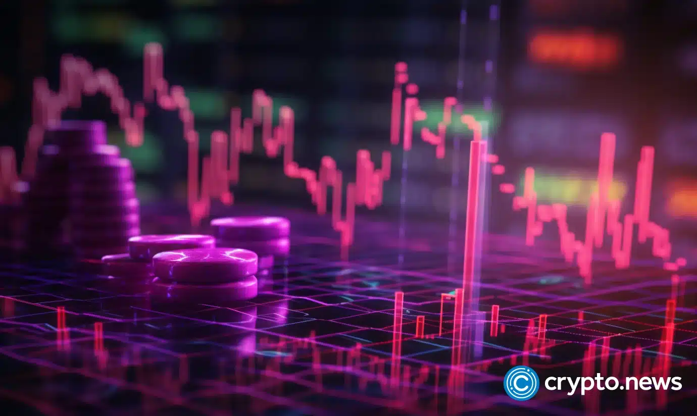 Cryptocurrency exchange trading volume increased 27% in December