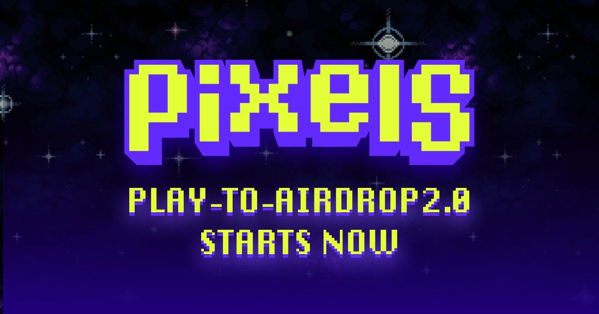 Pixels founder reveals conditions for receiving PIXEL token airdrop