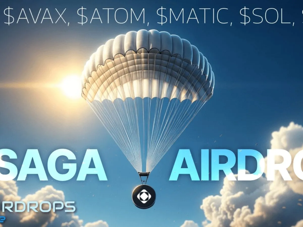 Saga showcases token airdrops to ATOM, Solana, Polygon, and Avalanche communities